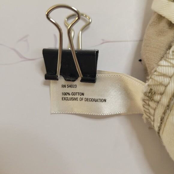 Gap khaki bermuda shorts flat front side stripe size 00 - Picture 14 of 16